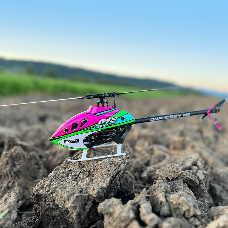 Rc Helicopter Gyro - OMPHOBBY Langyu M2 V3 PRO3D со