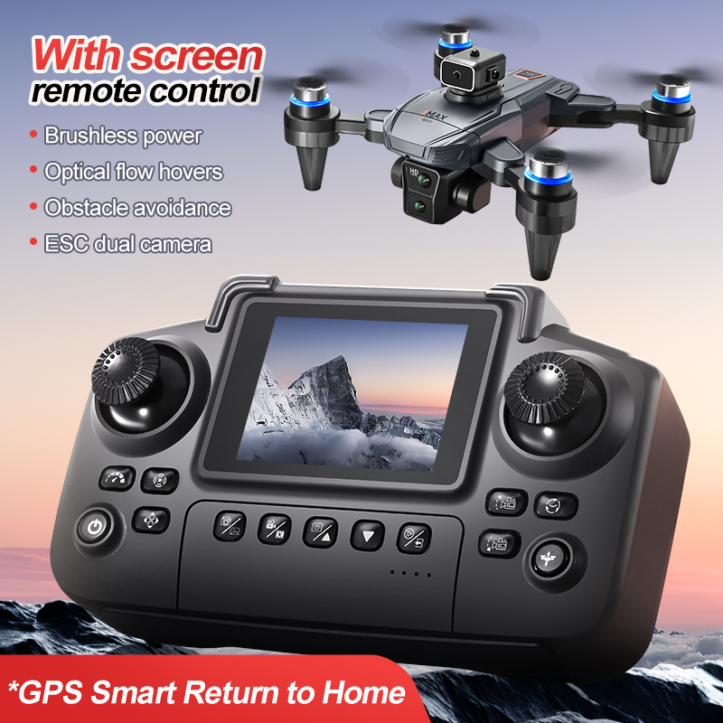 GPS RC Дрон с экраном 4K Профе – обзор и цена Rc Helicopter Electric
